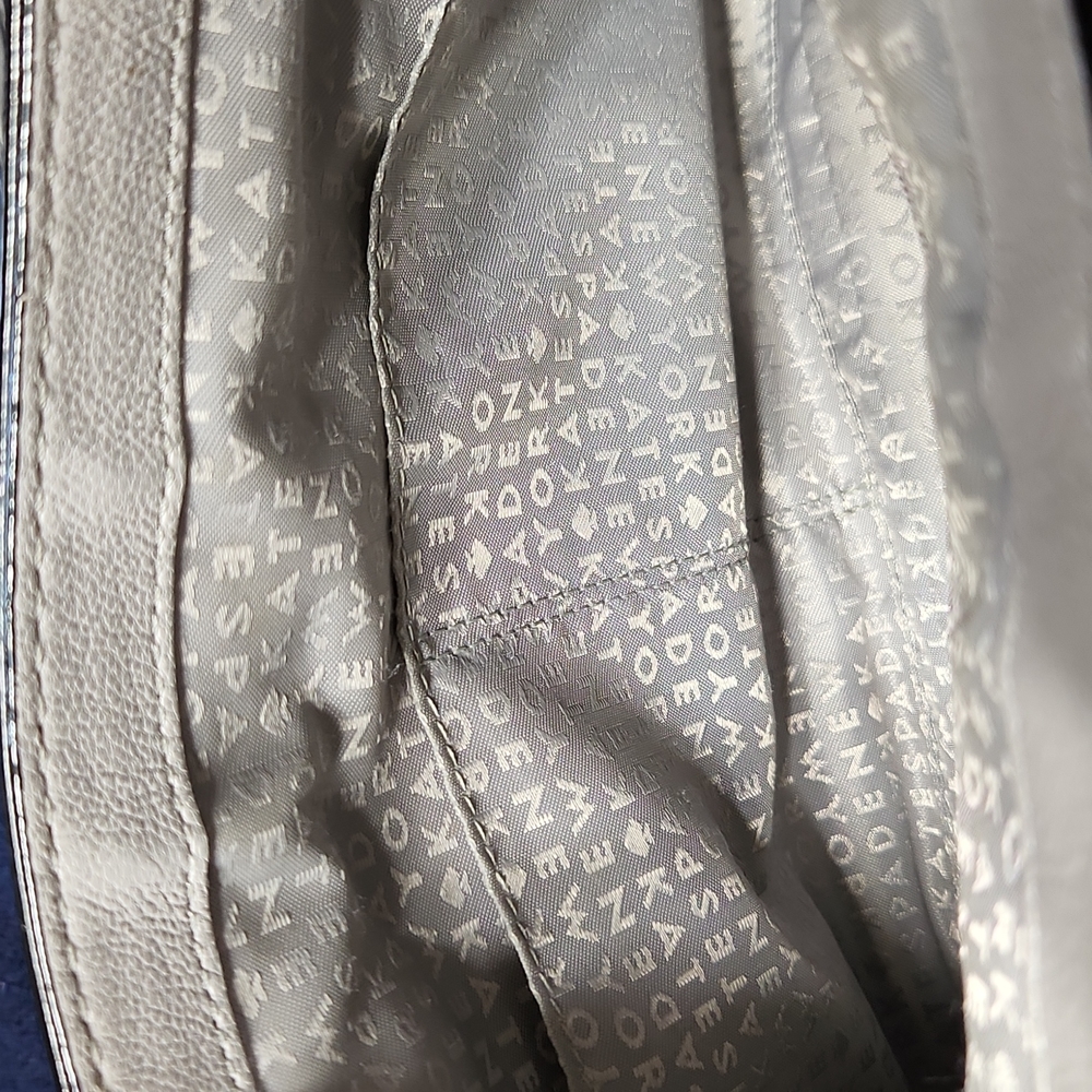 Kate Spade Gray & White Handbag - Picture 8 of 9